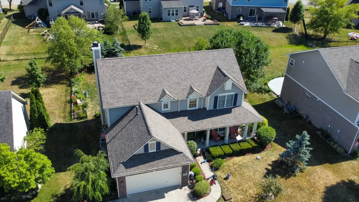 Metal shingle system in Chatham Hills, Nora, IN
